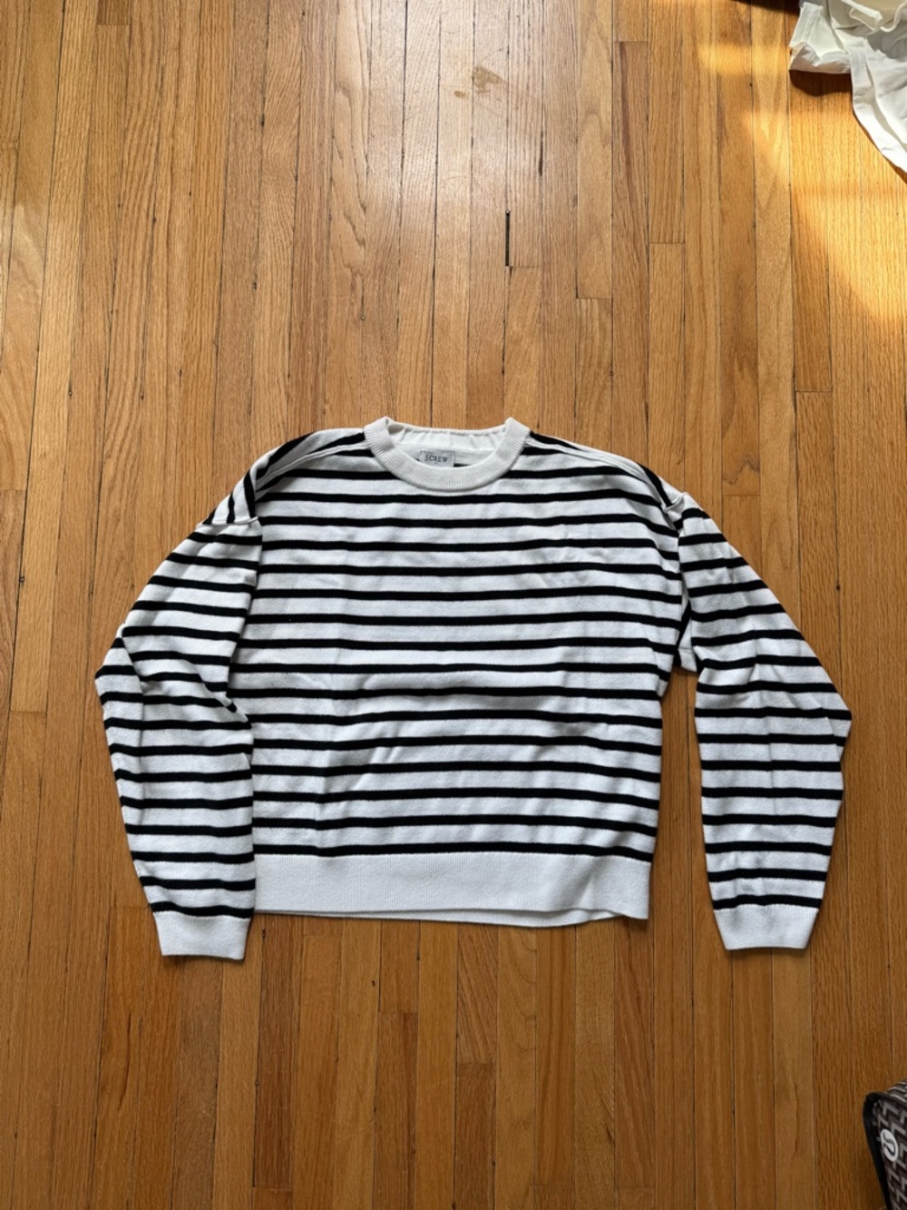 J Crew striped sweater